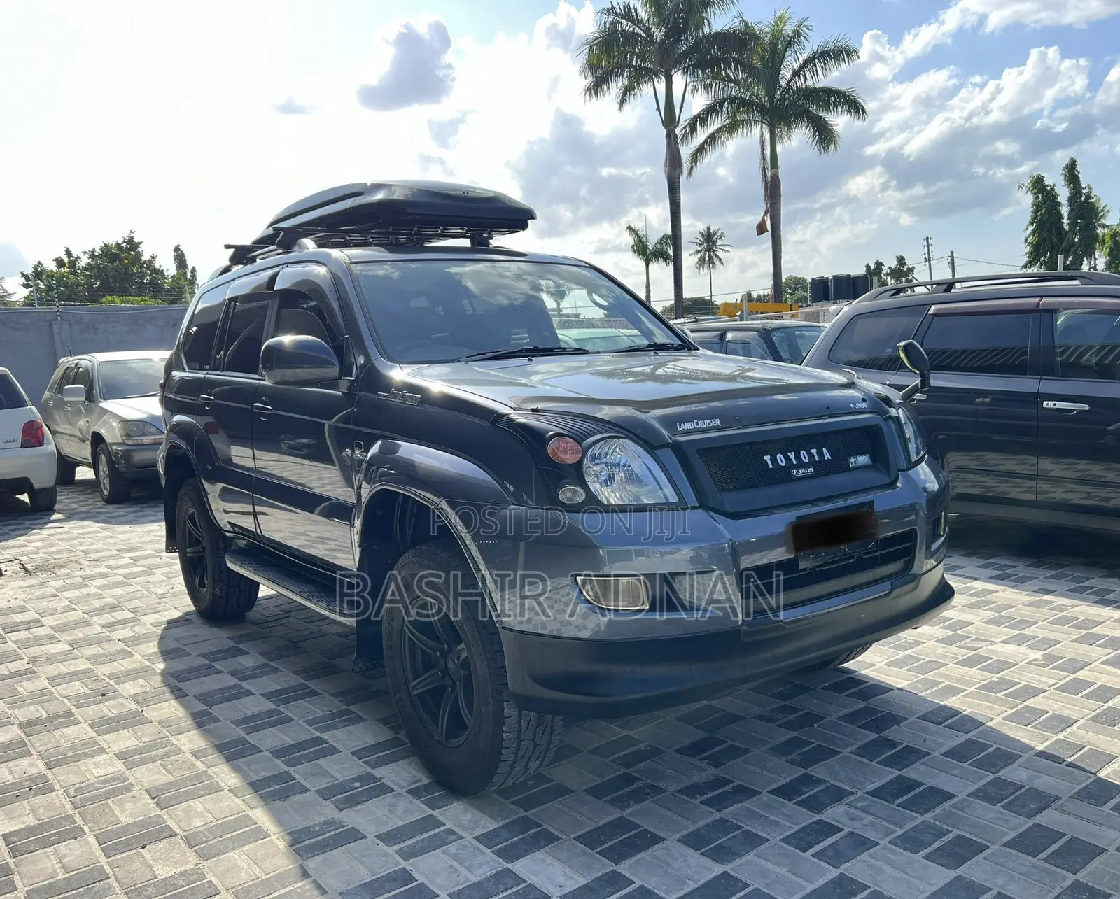 Toyota Land Cruiser Prado 2007 Gray