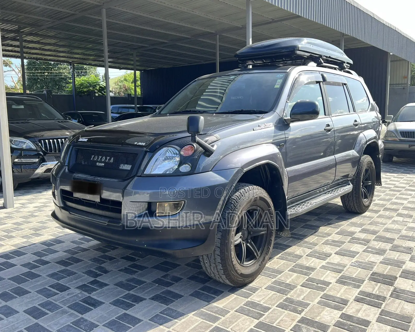Toyota Land Cruiser Prado 2007 Gray