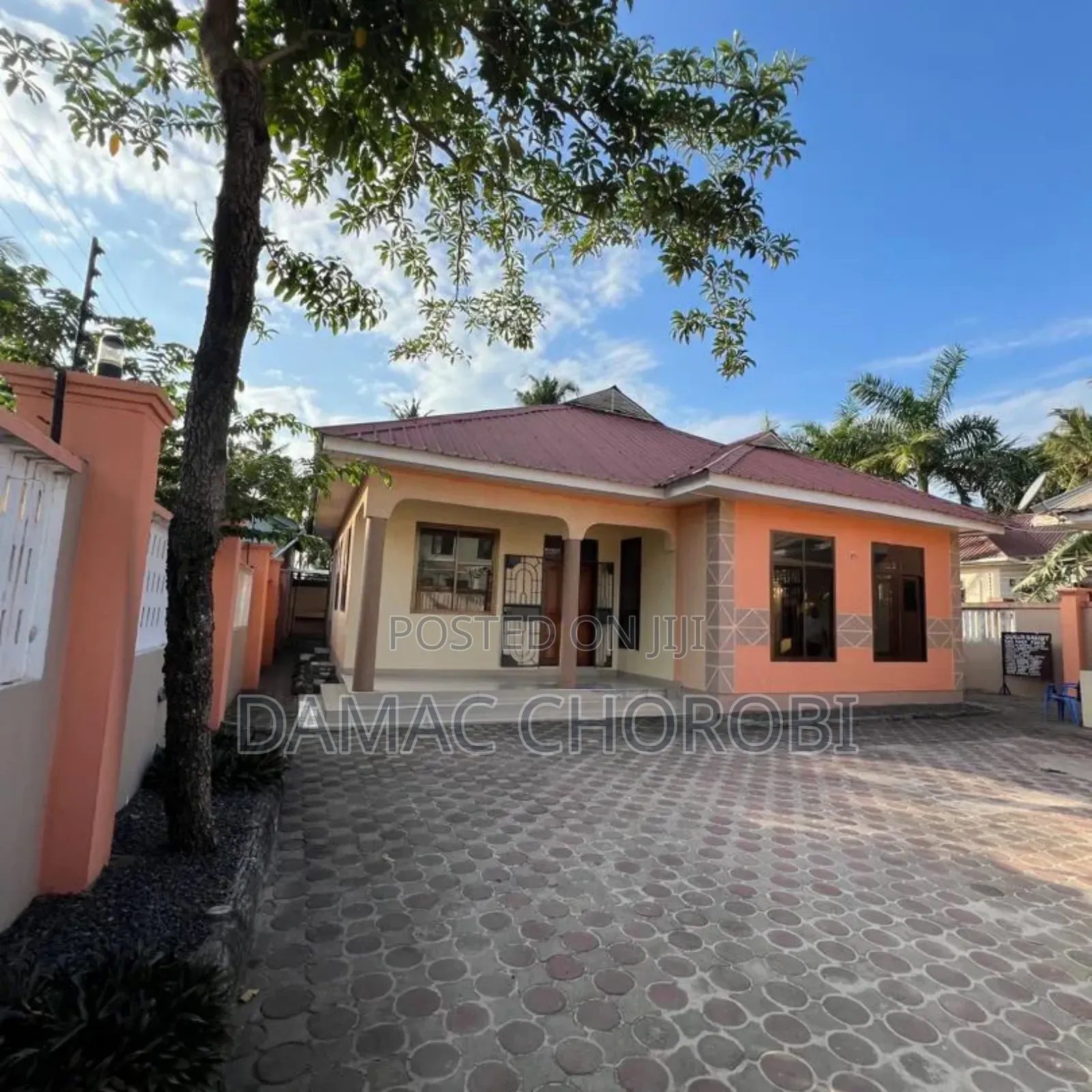 Furnished 3bdrm Bungalow in Boko Beach, Bunju for sale