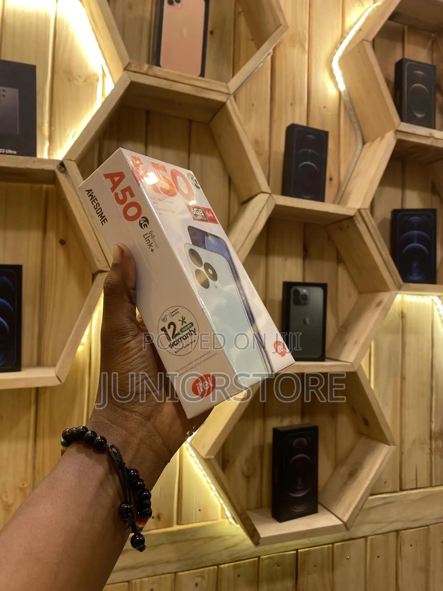 New Itel A50 128 GB Green
