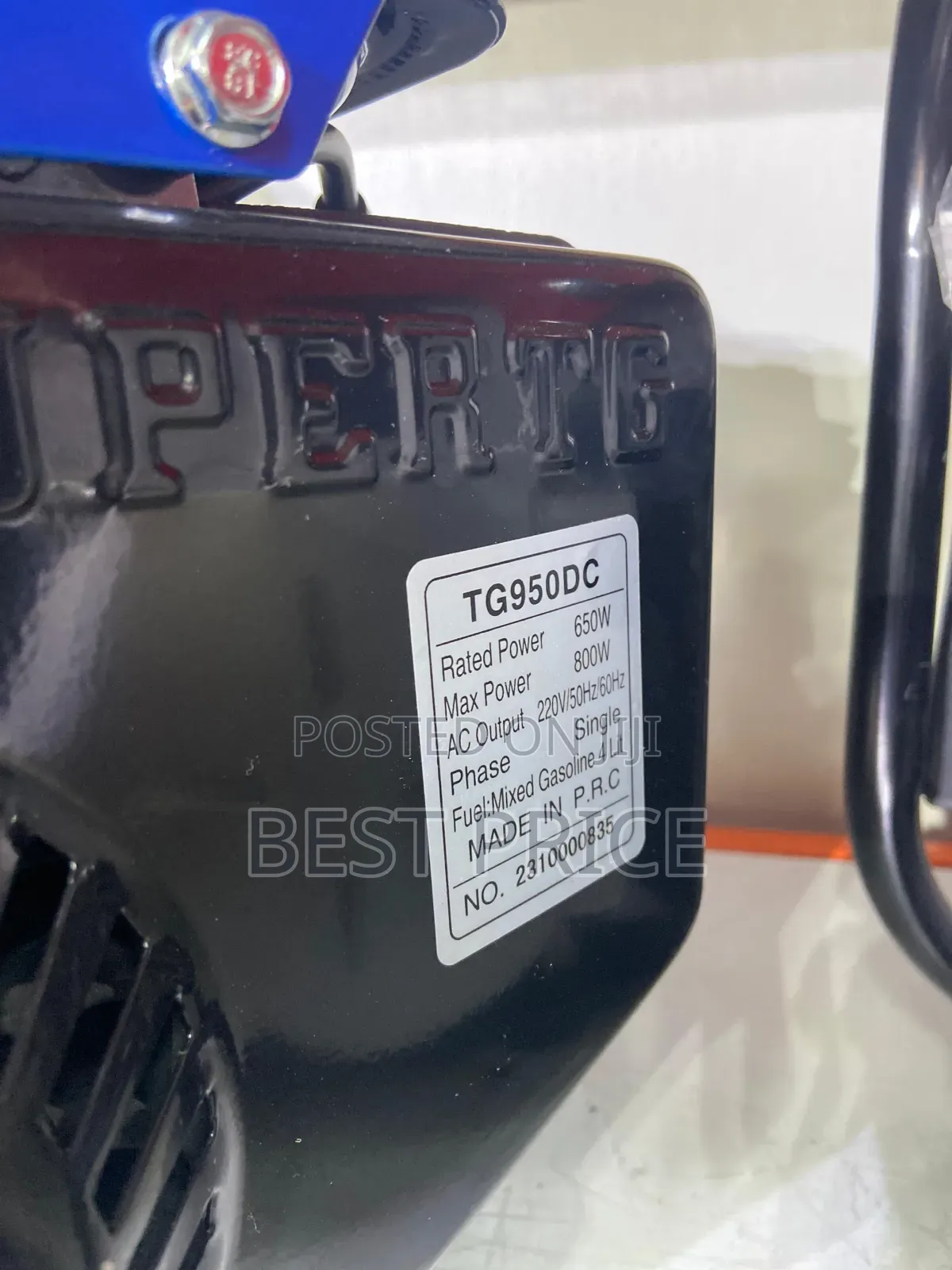Supertg Tg950dc Gasoline Generator 1kva.
