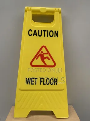 Caution Wet Flor
