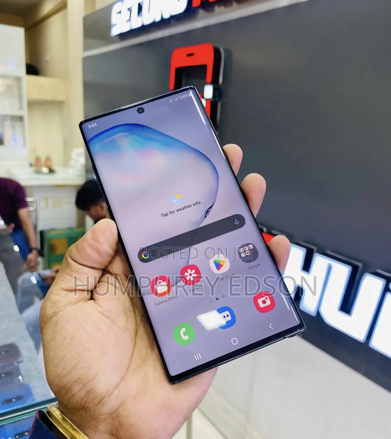 New Samsung Galaxy Note 10 Plus 256 GB Black