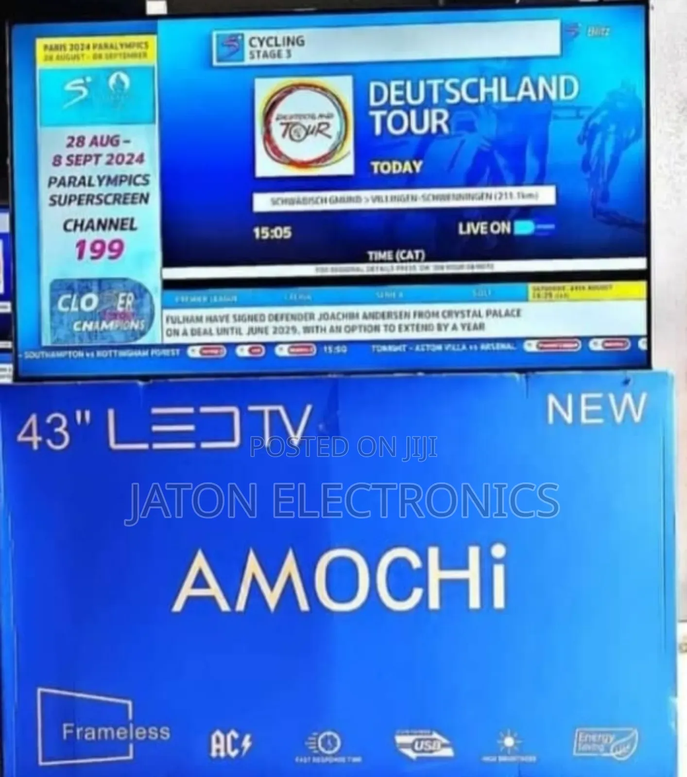 Amochi 43 Inches Fremless Led Tv