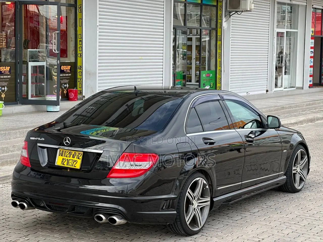 Mercedes-Benz C-Class 2009 Black
