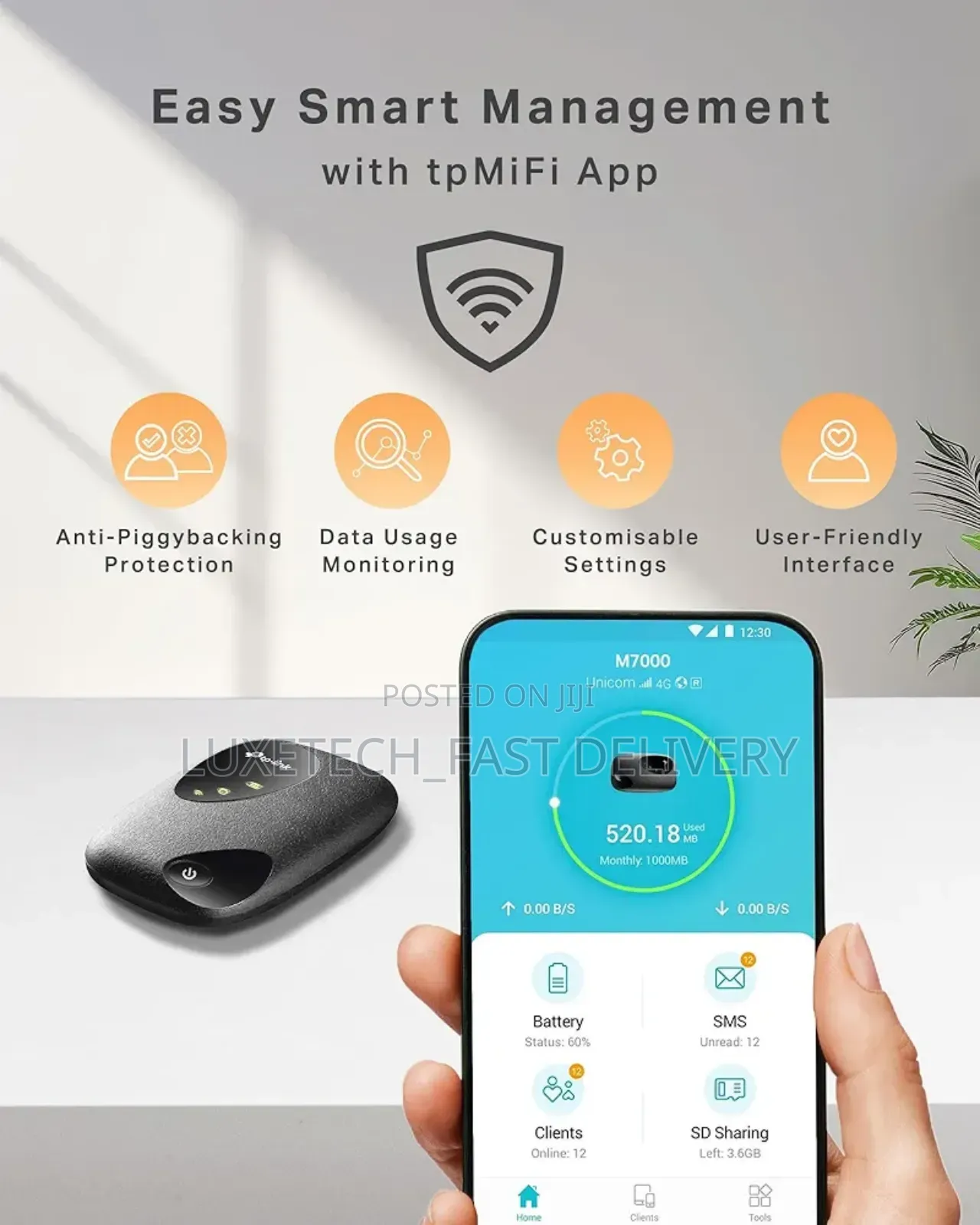 Tp-Link M7000 4g+ Mifi