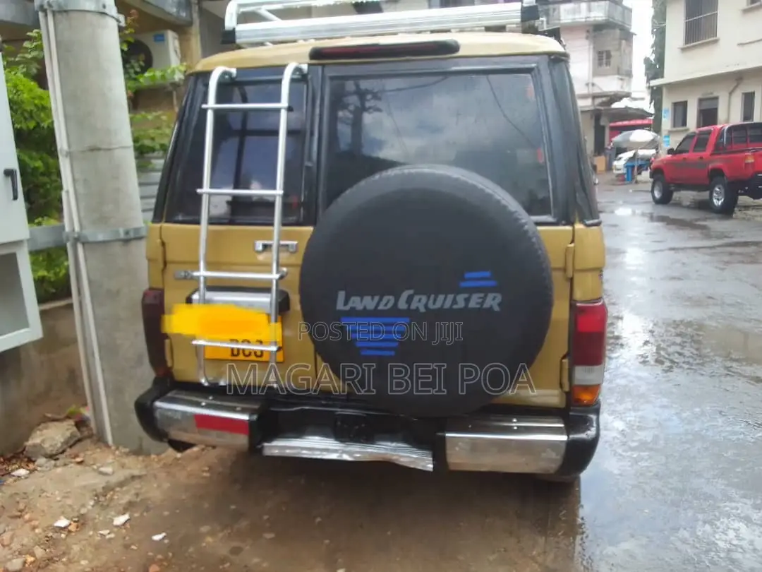 Toyota Land Cruiser 2005 Orange