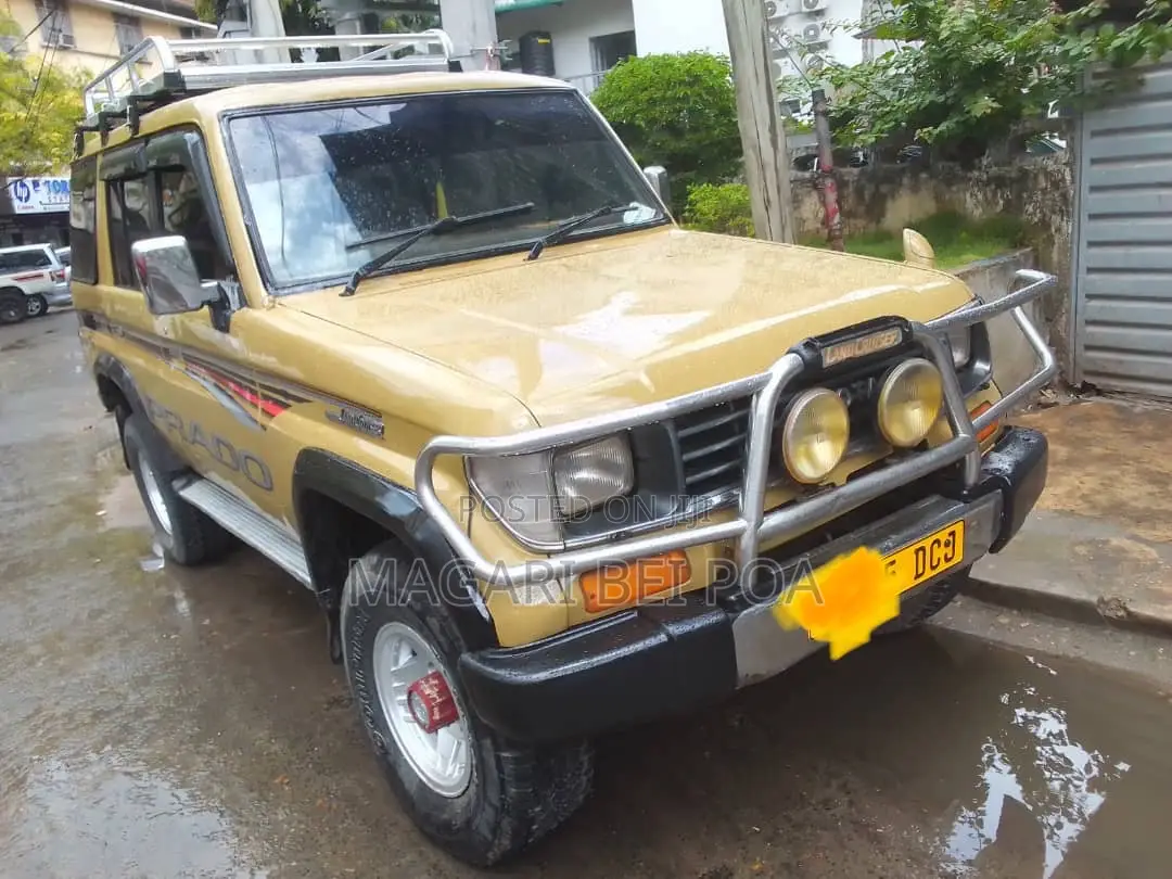 Toyota Land Cruiser 2005 Orange