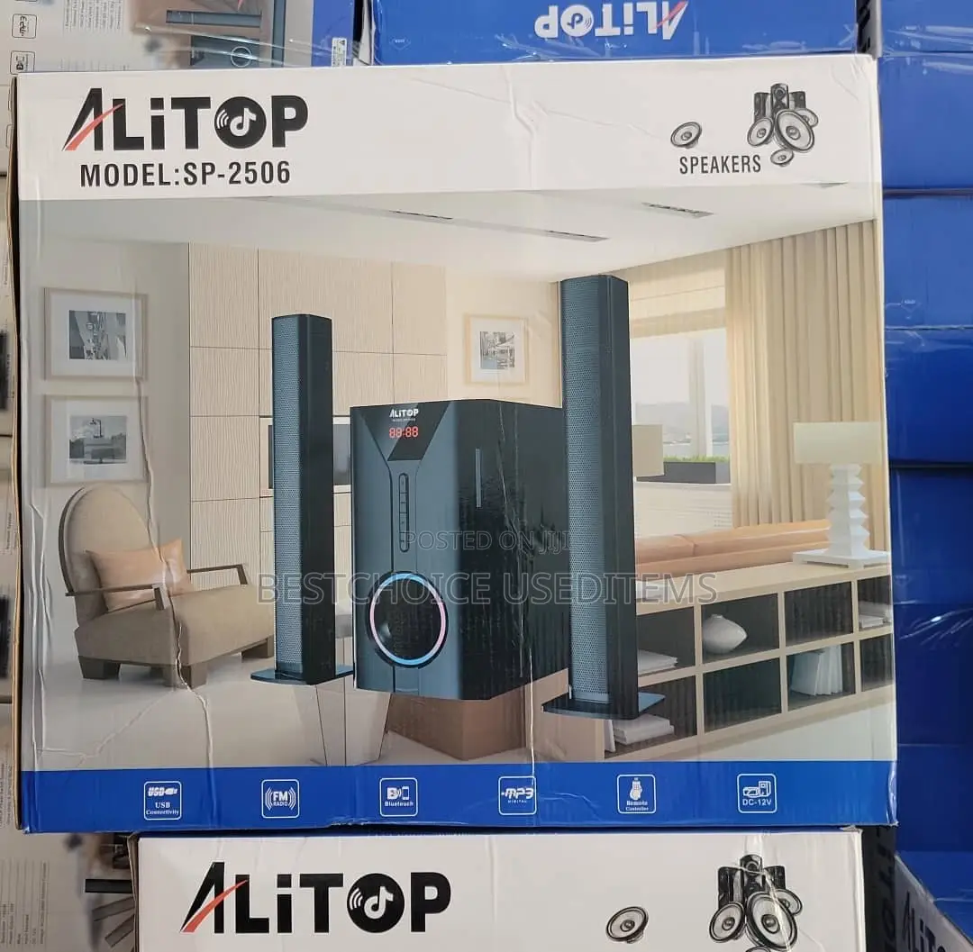 Alitop Radio Spika Mbili Unaweza Kuzifunga Kama Spund Bar