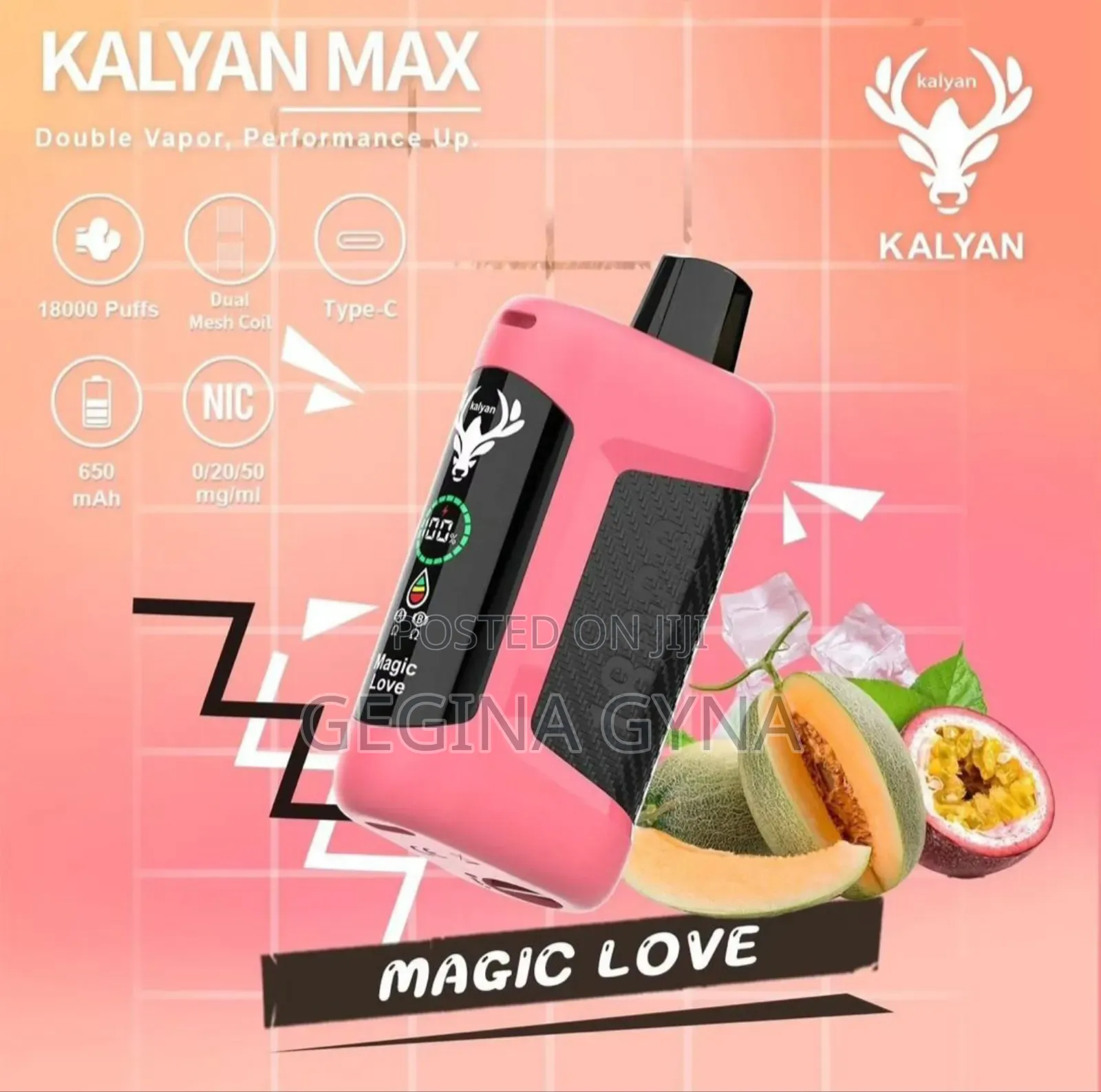 Vape Puff 18000 Rechargeable