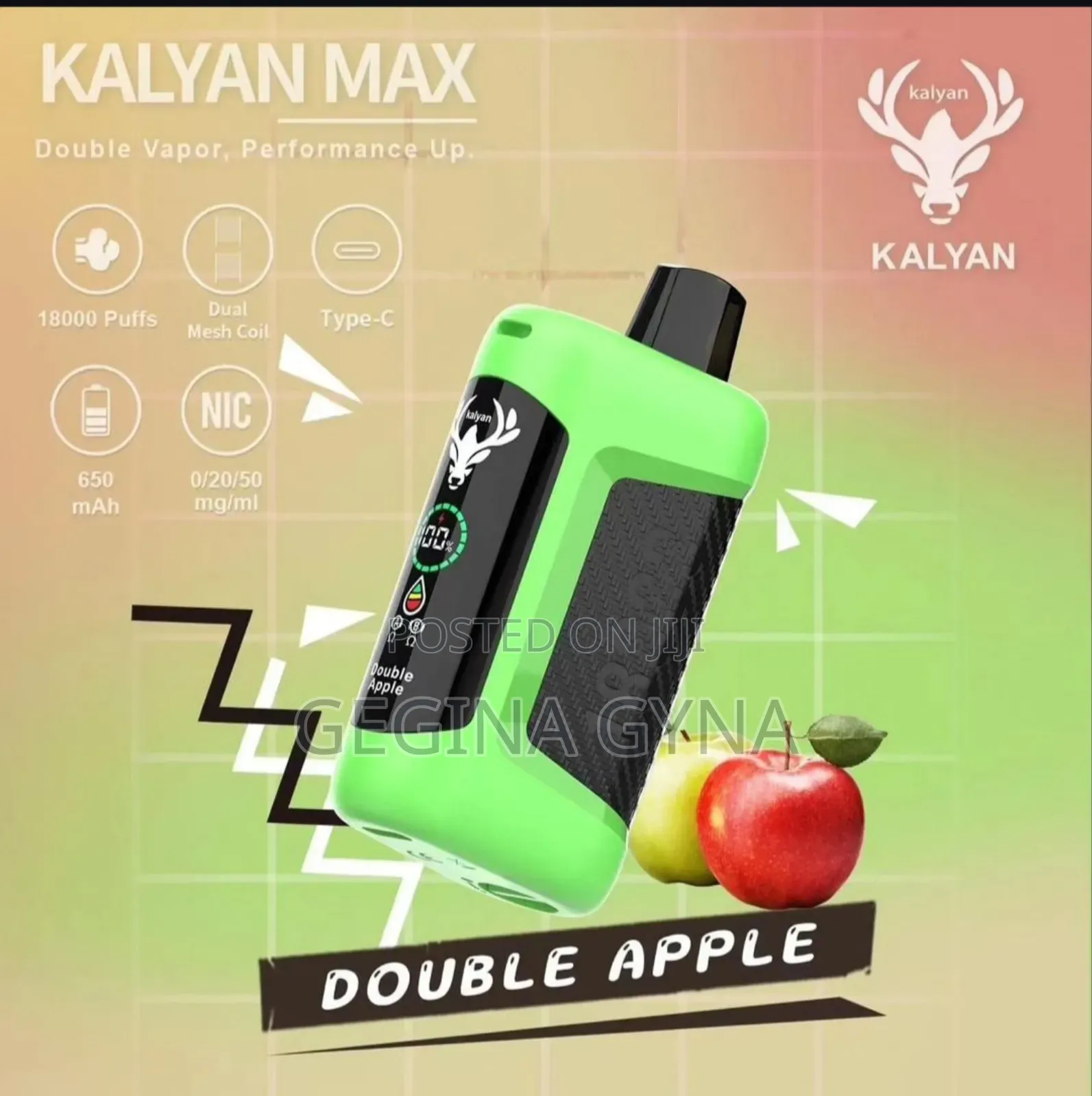 Vape Puff 18000 Rechargeable