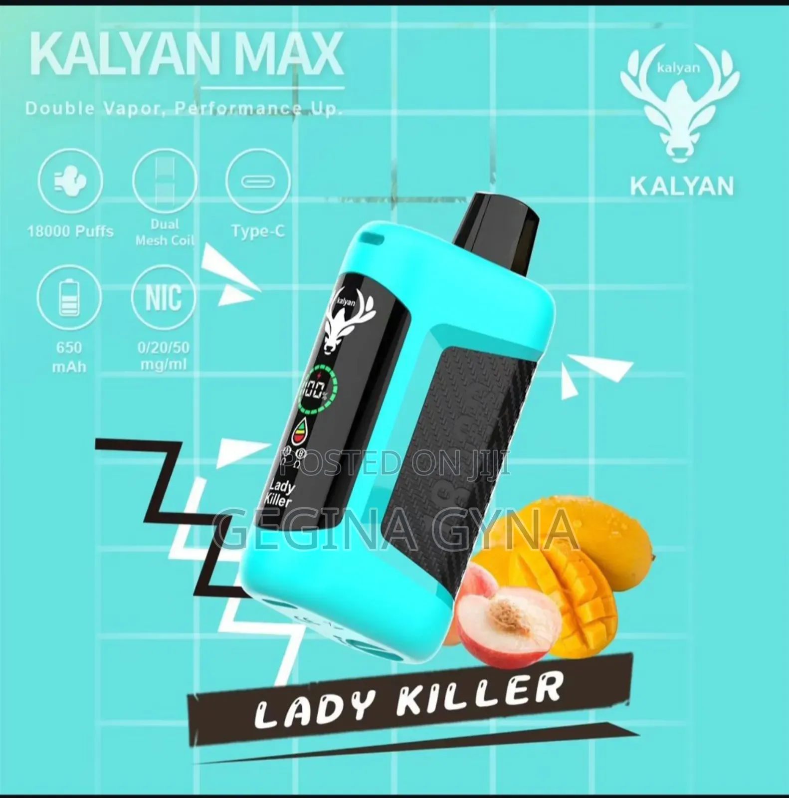Vape Puff 18000 Rechargeable
