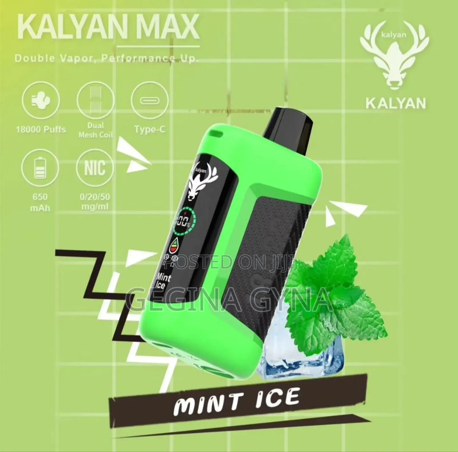 Vape Puff 18000 Rechargeable