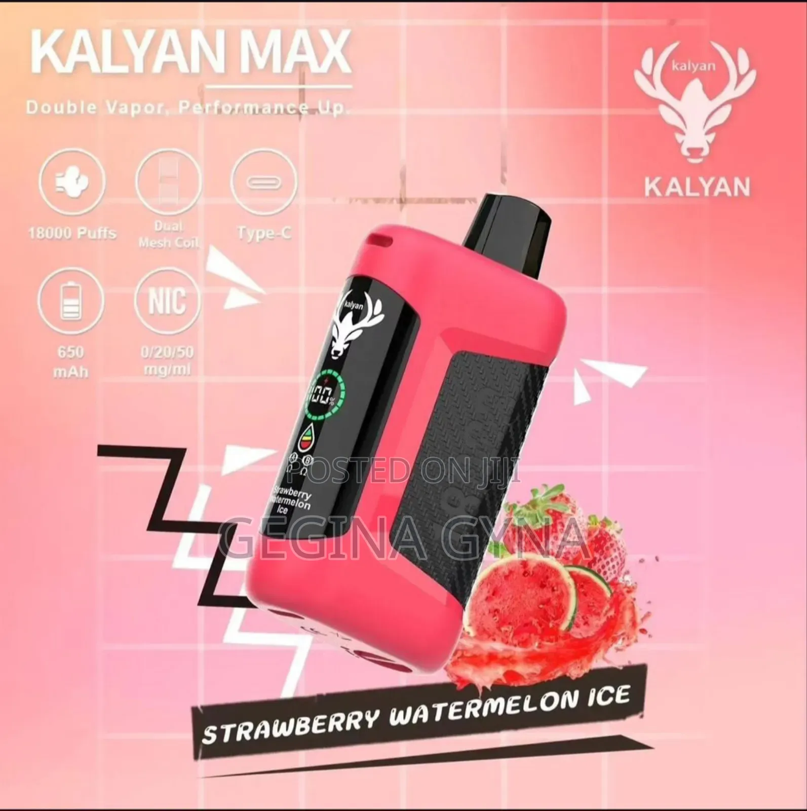 Vape Puff 18000 Rechargeable