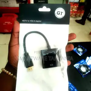HDMI To VGA Converter HDMI Cable With Audio Power Supply