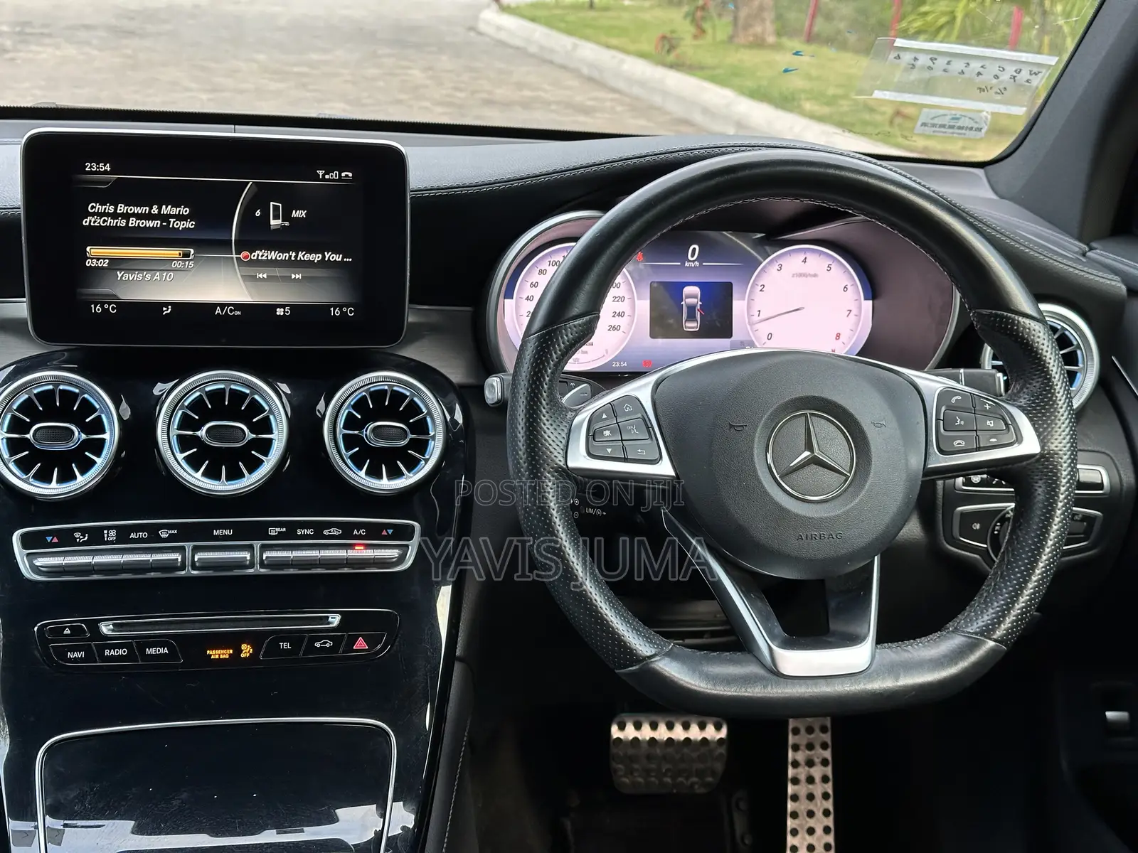 Mercedes-Benz GLC-Class 2016 Black