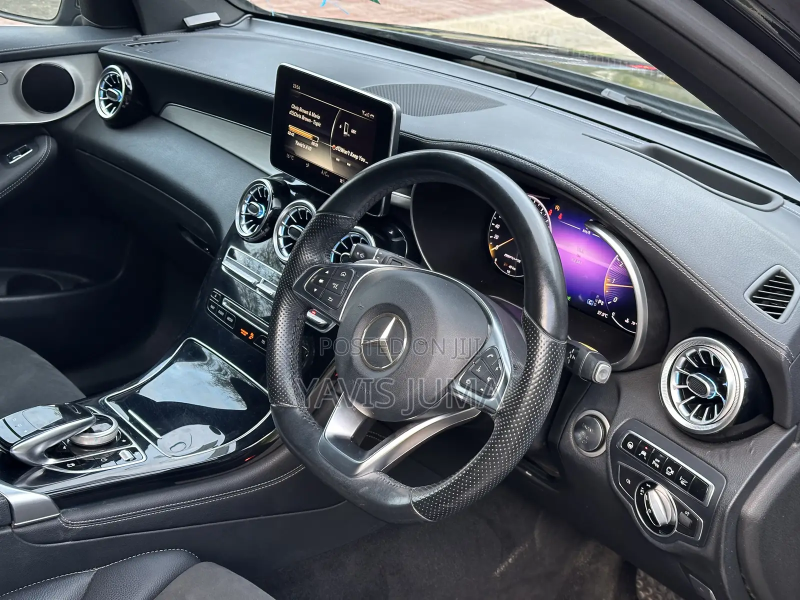 Mercedes-Benz GLC-Class 2016 Black