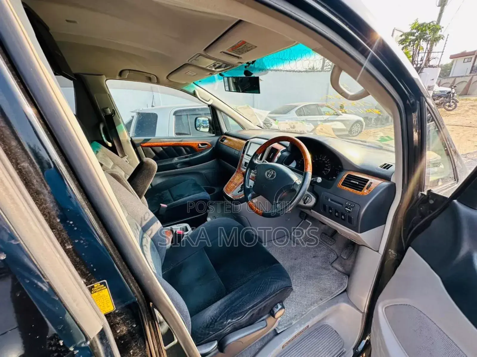 Toyota Alphard 2007 Black