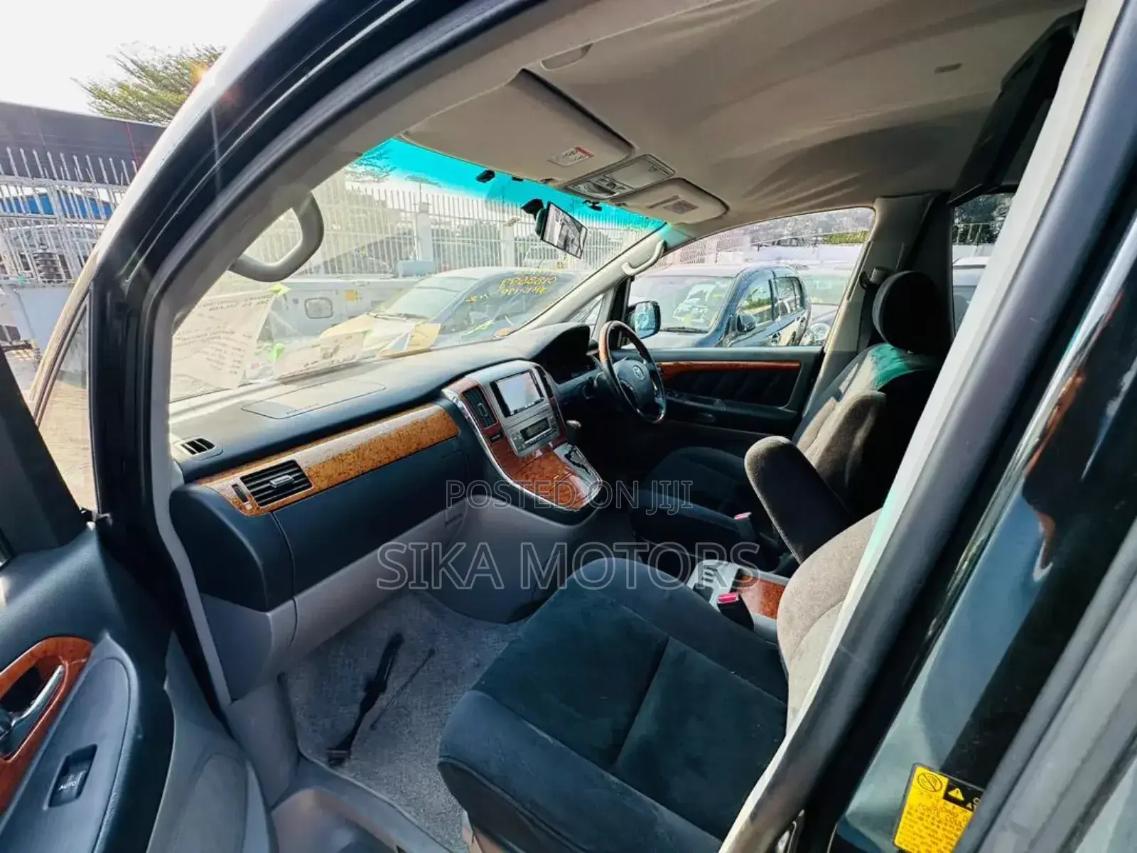 Toyota Alphard 2007 Black