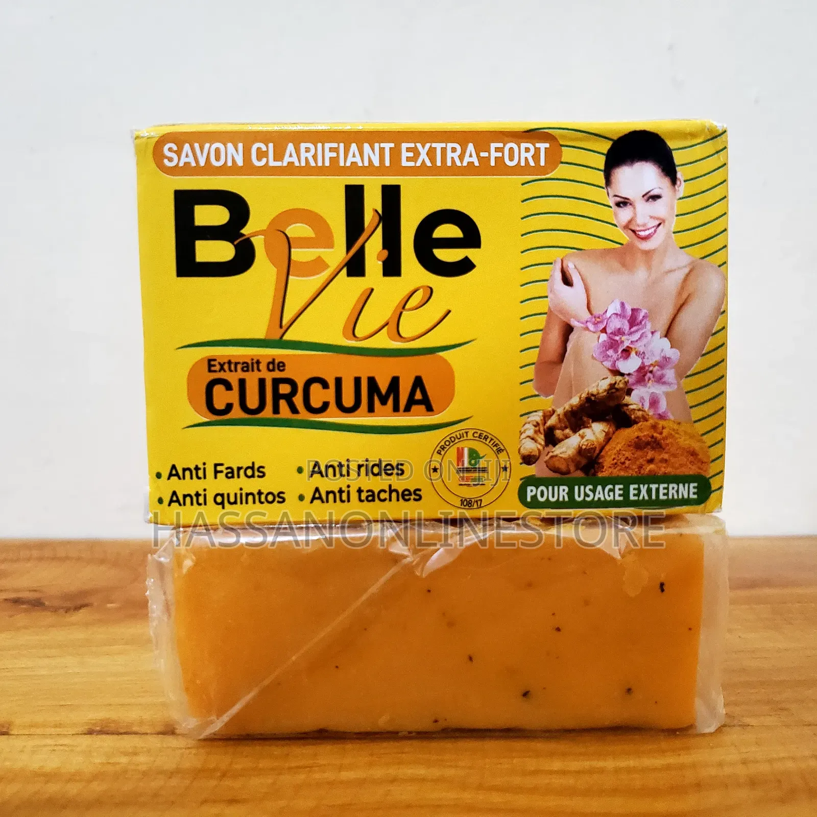 Belle Vie Extra Strong Clarifying Soap Curcuma Extract 225g