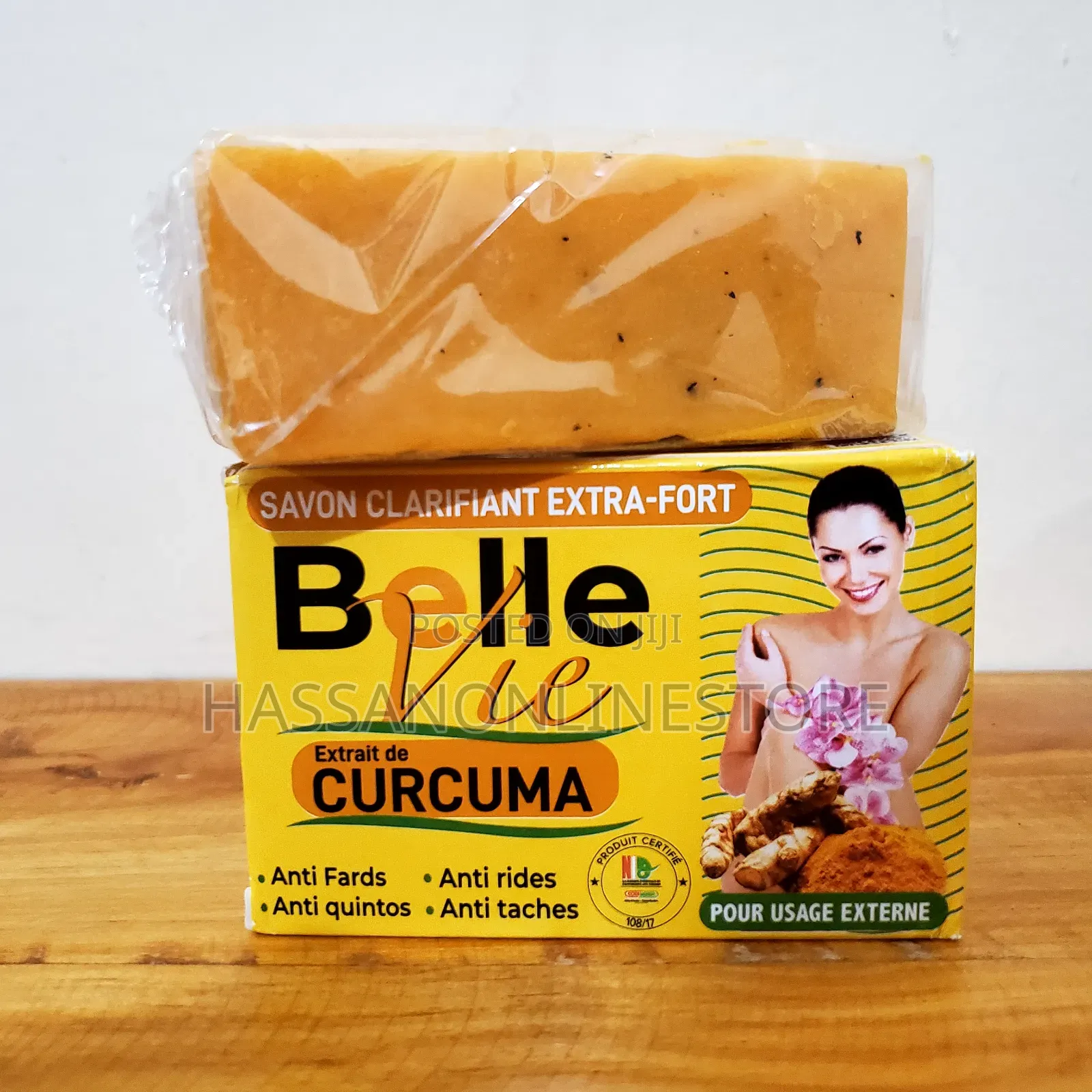 Belle Vie Extra Strong Clarifying Soap Curcuma Extract 225g