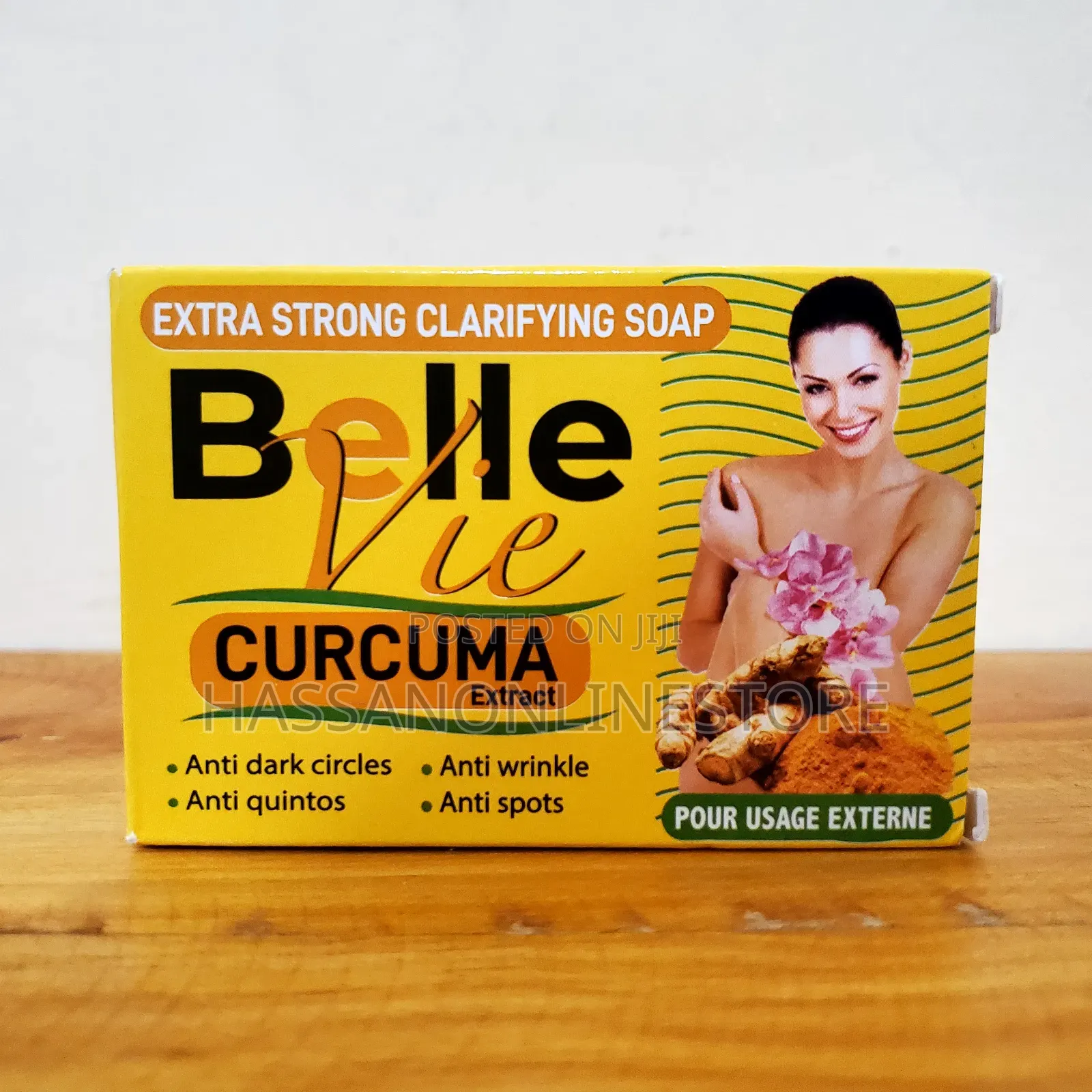 Belle Vie Extra Strong Clarifying Soap Curcuma Extract 225g