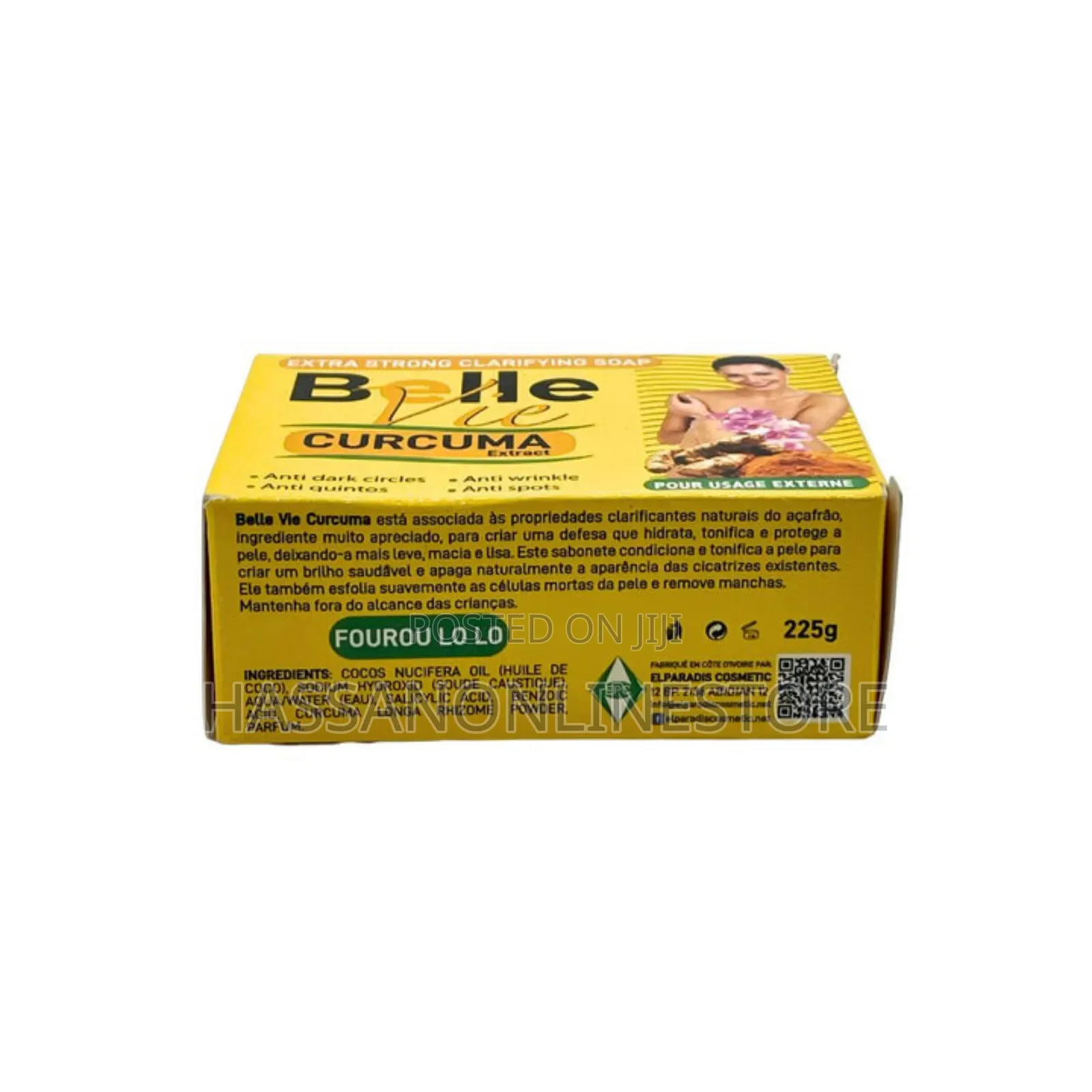 Belle Vie Extra Strong Clarifying Soap Curcuma Extract 225g
