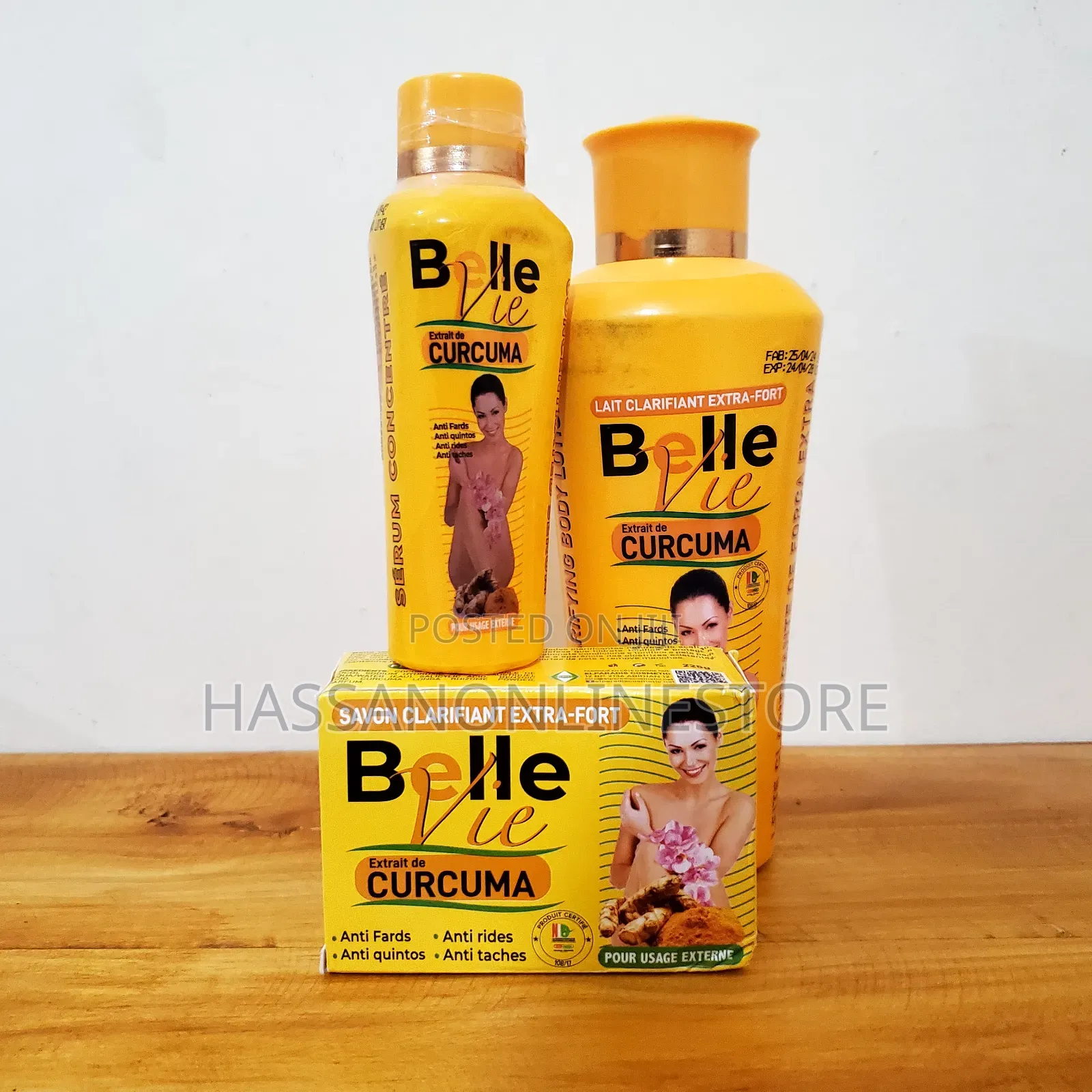 Belle Vie Curcuma Extract Combo 3 in 1