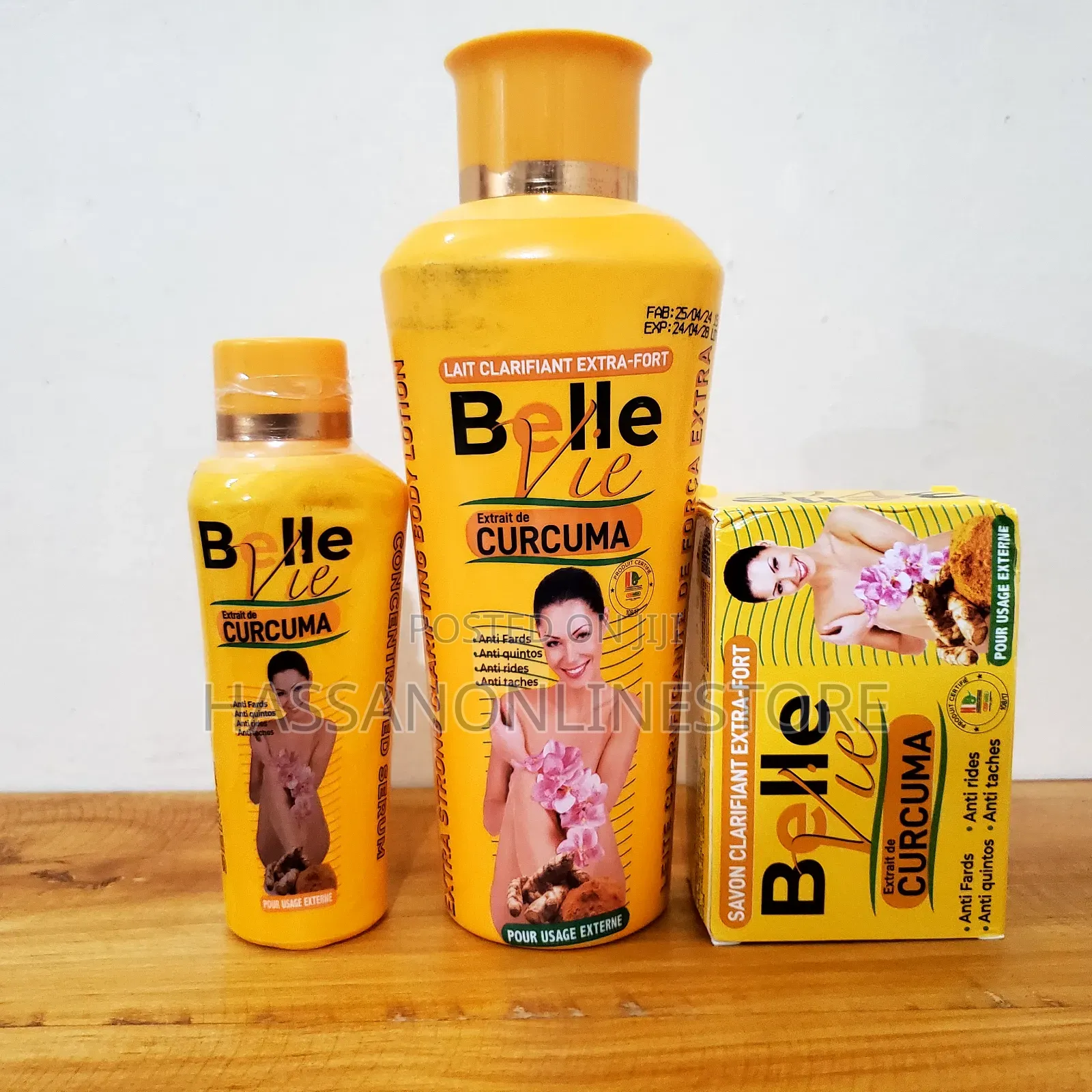Belle Vie Curcuma Extract Combo 3 in 1