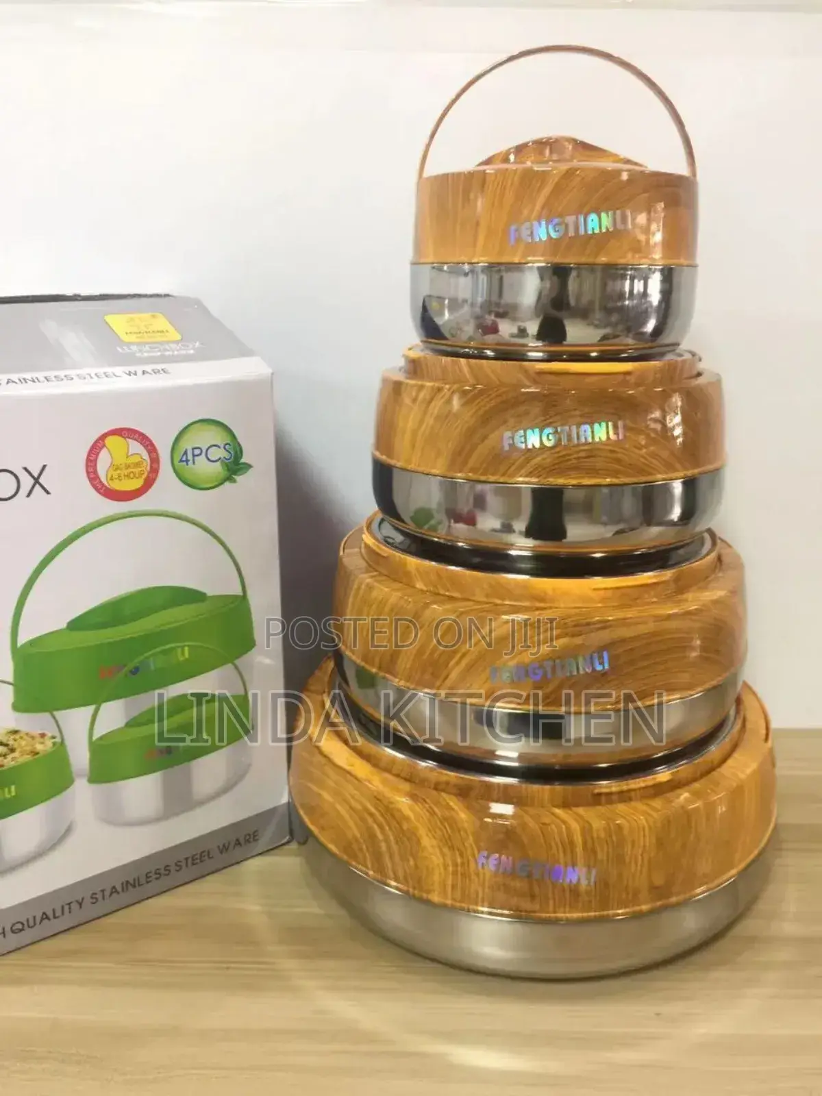 Hotpot Lunchbox Set Of 4pcs