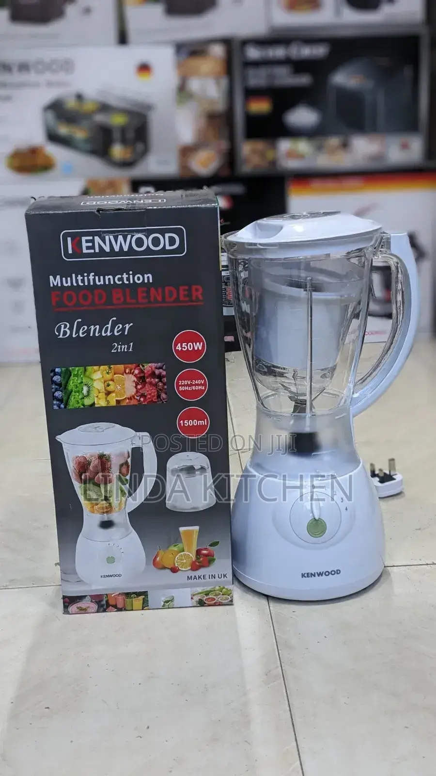 Kenwood Blender 2 in 1 1.5lts