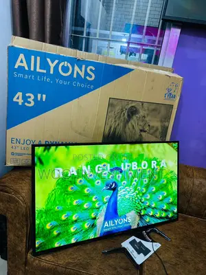 AILYONS SMART TV // 43inches // Double Glass // BEI 490,000