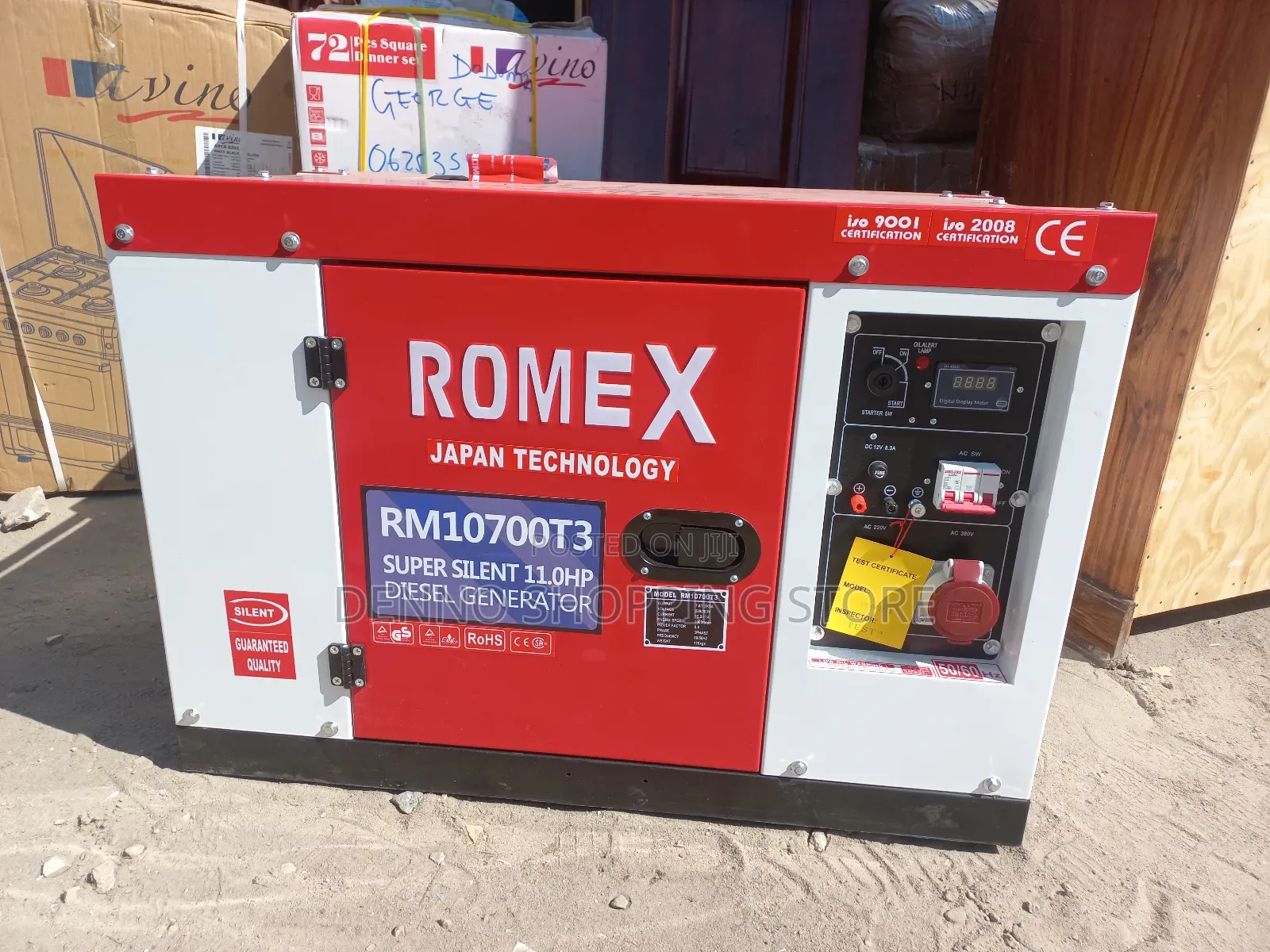 Romex Generator 3phase Silent Diesel Generator Kva 7.