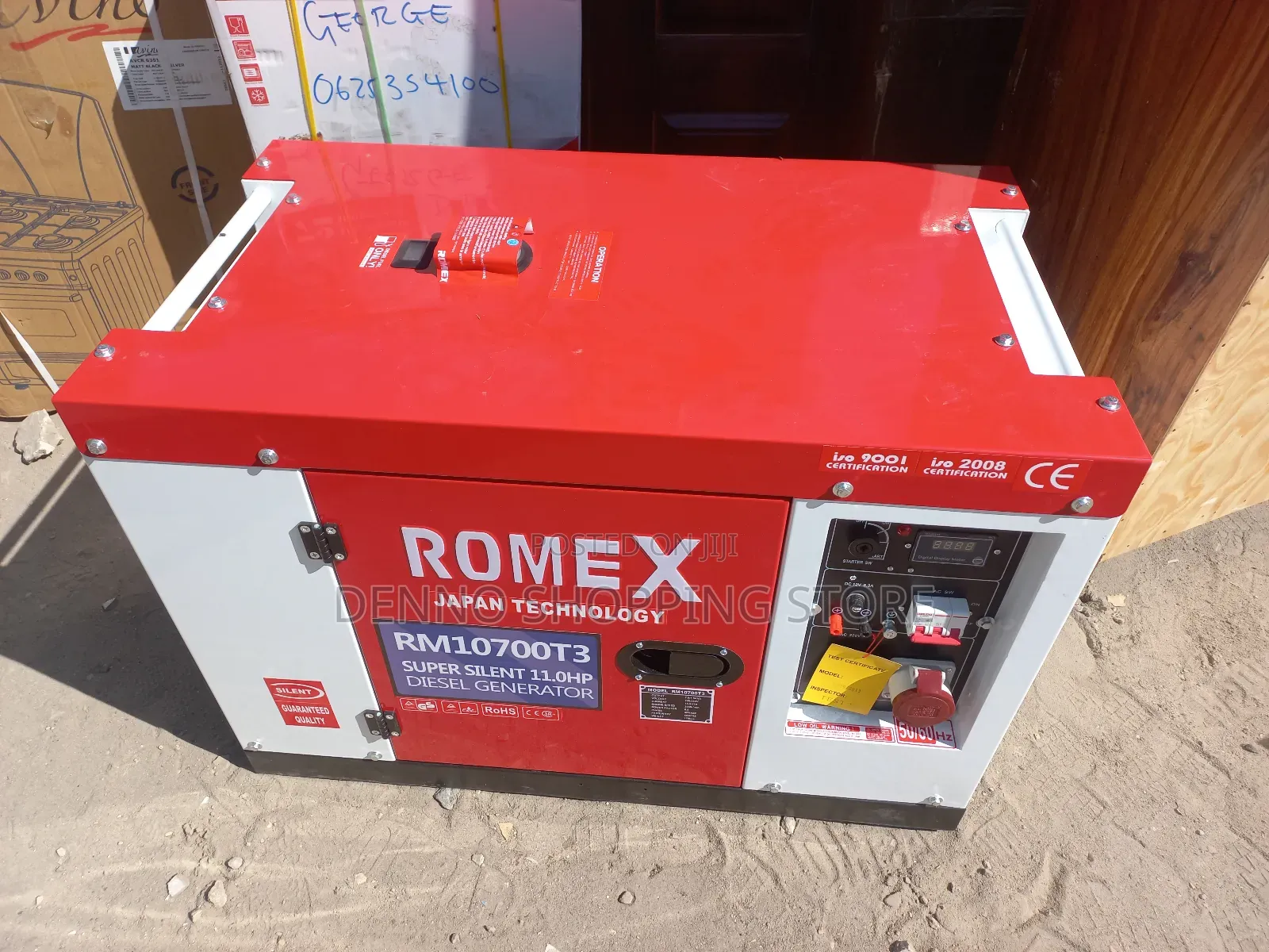 Romex Generator 3phase Silent Diesel Generator Kva 7.