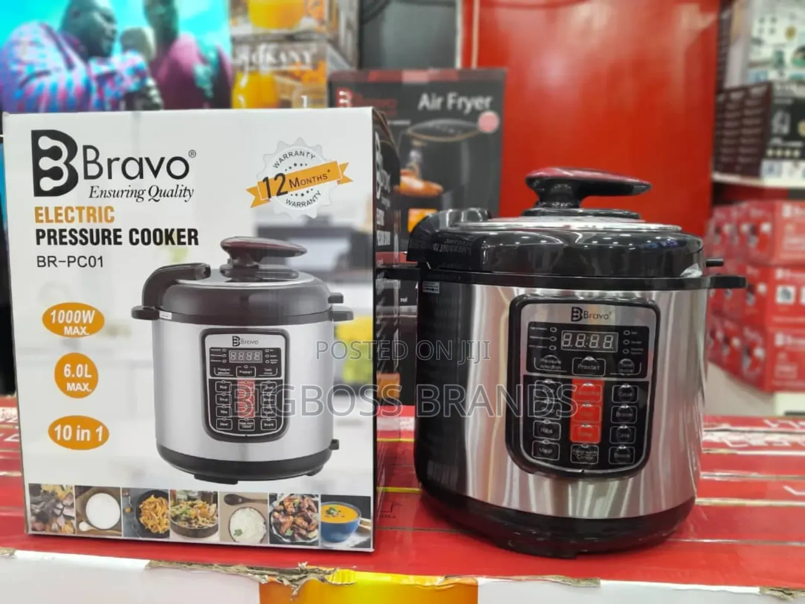 Bravo Pressure Cooker 6L