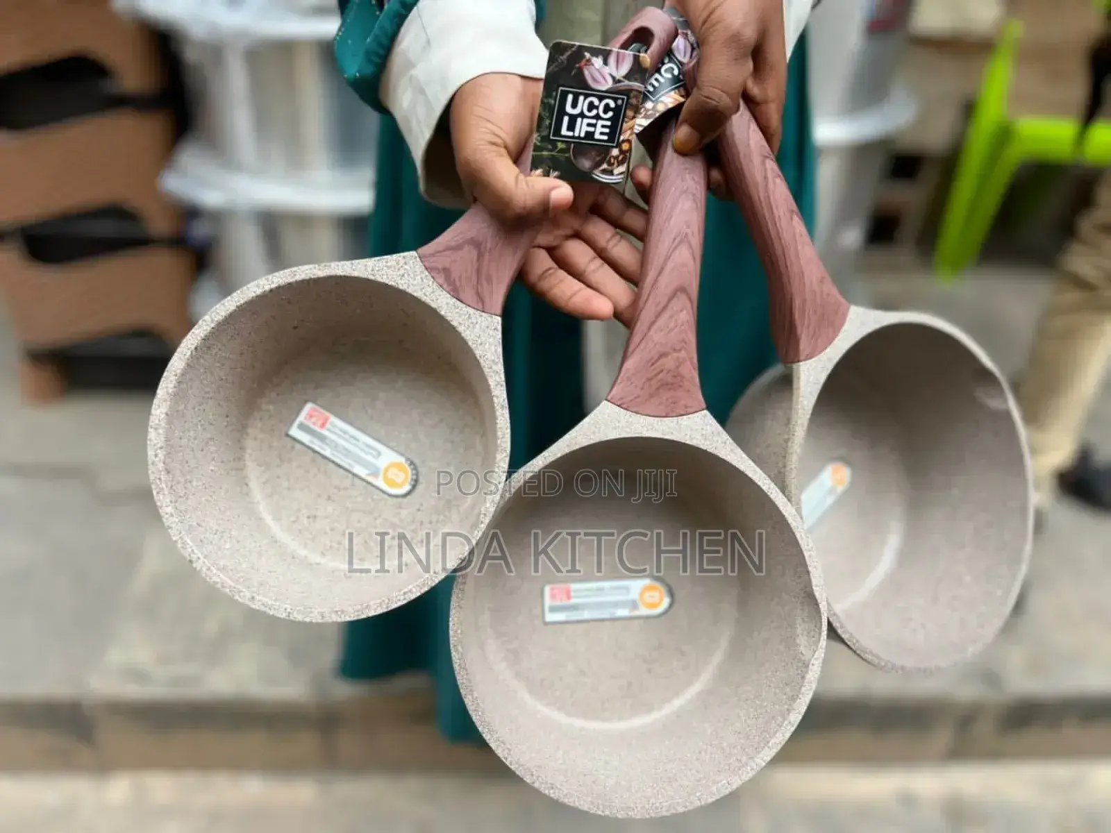 Sufuria Non Stick Set Ya 3pcs