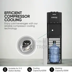 Nikai 3-Tap/Faucet Bottom Loading Water Dispenser