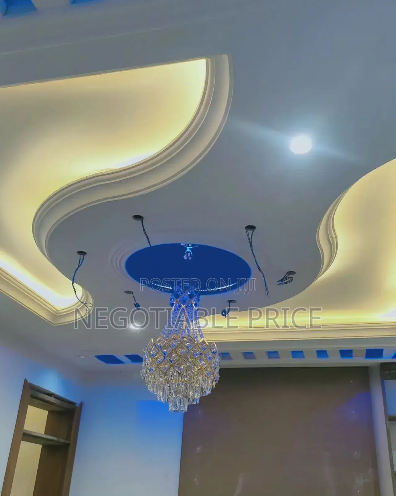 Gypsum Ceiling Instillation Latest Designs