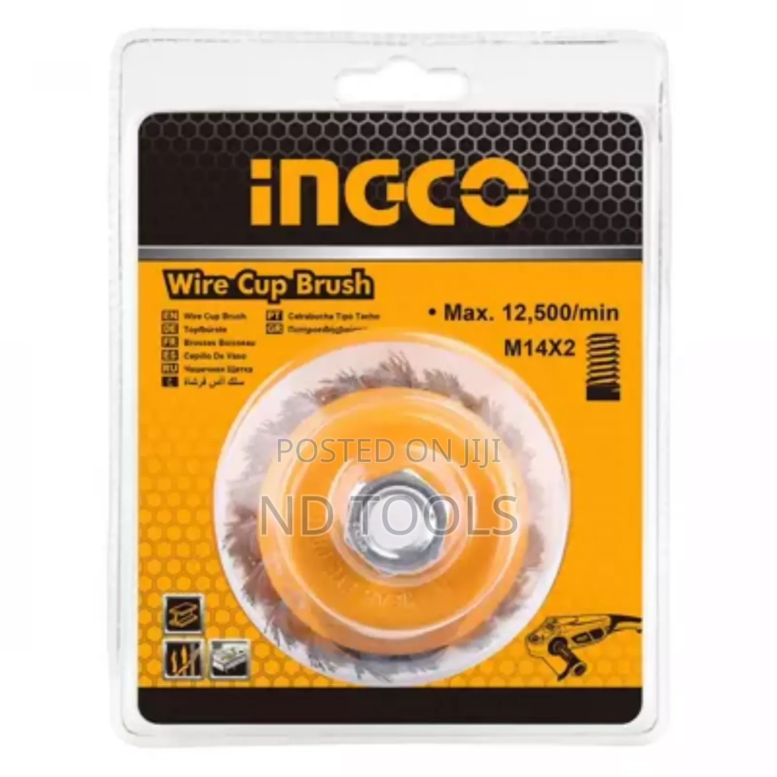 WB21001 Wire Cup Brush 100mm