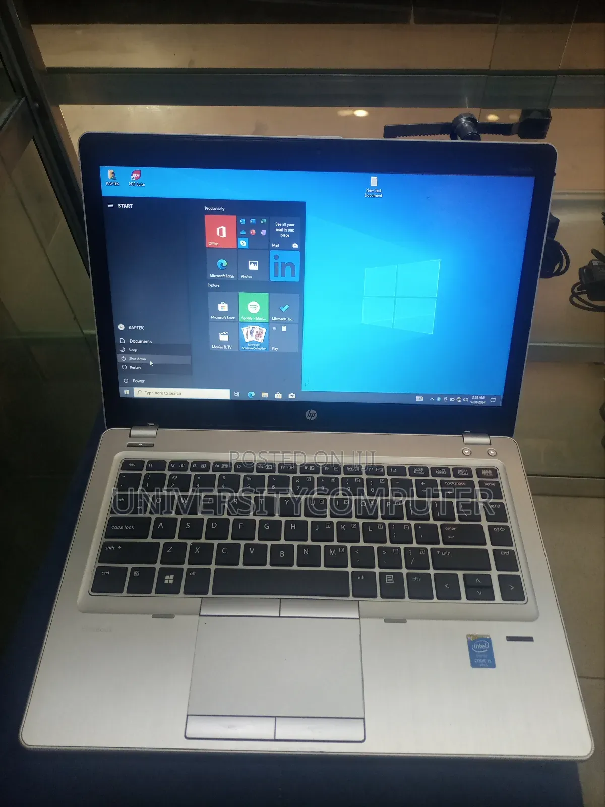 Laptop HP EliteBook Folio 9480M 8GB Intel Core I5 HDD 500GB