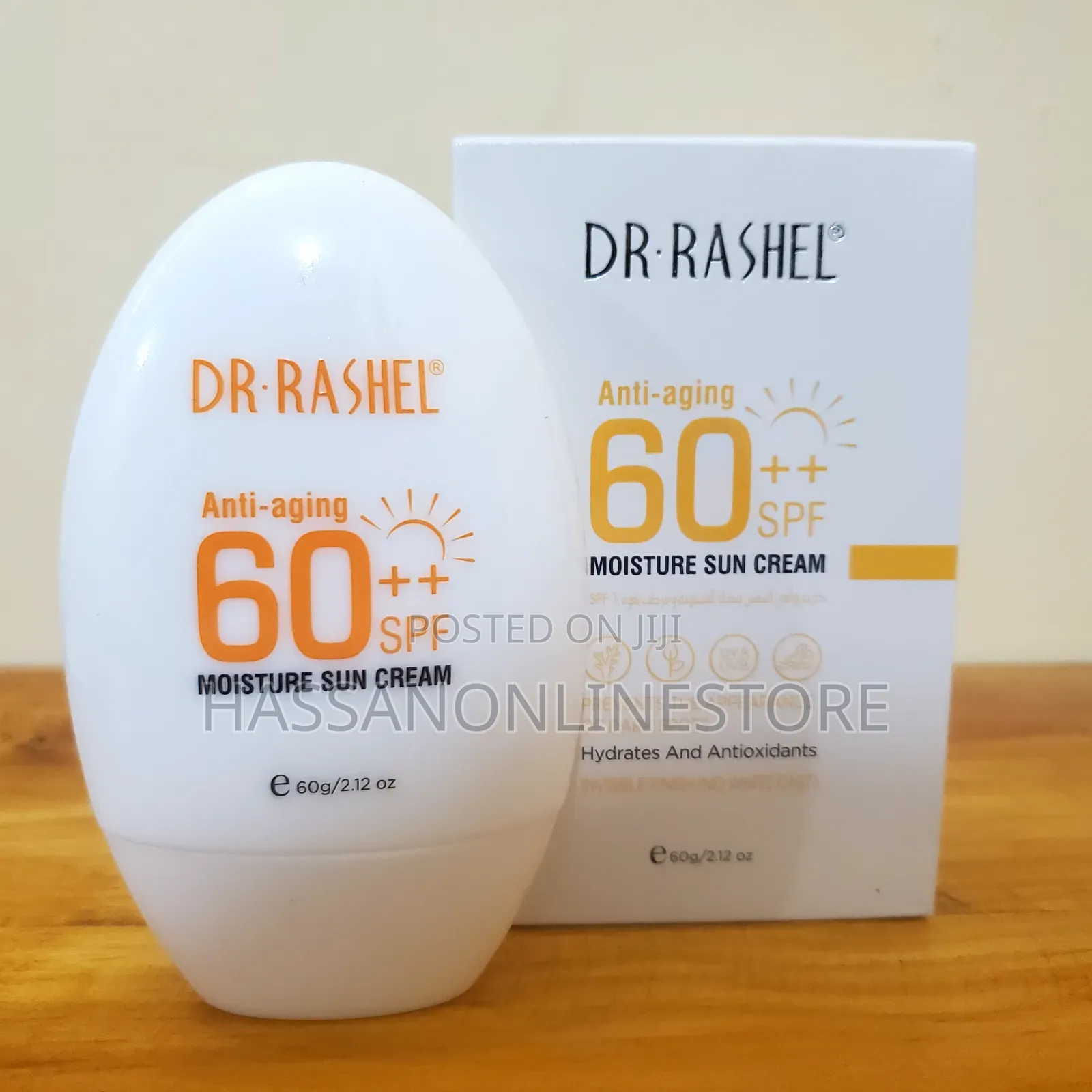 Dr Rashel Anti Aging 60++ SPF Moisture Sun Cream 60g