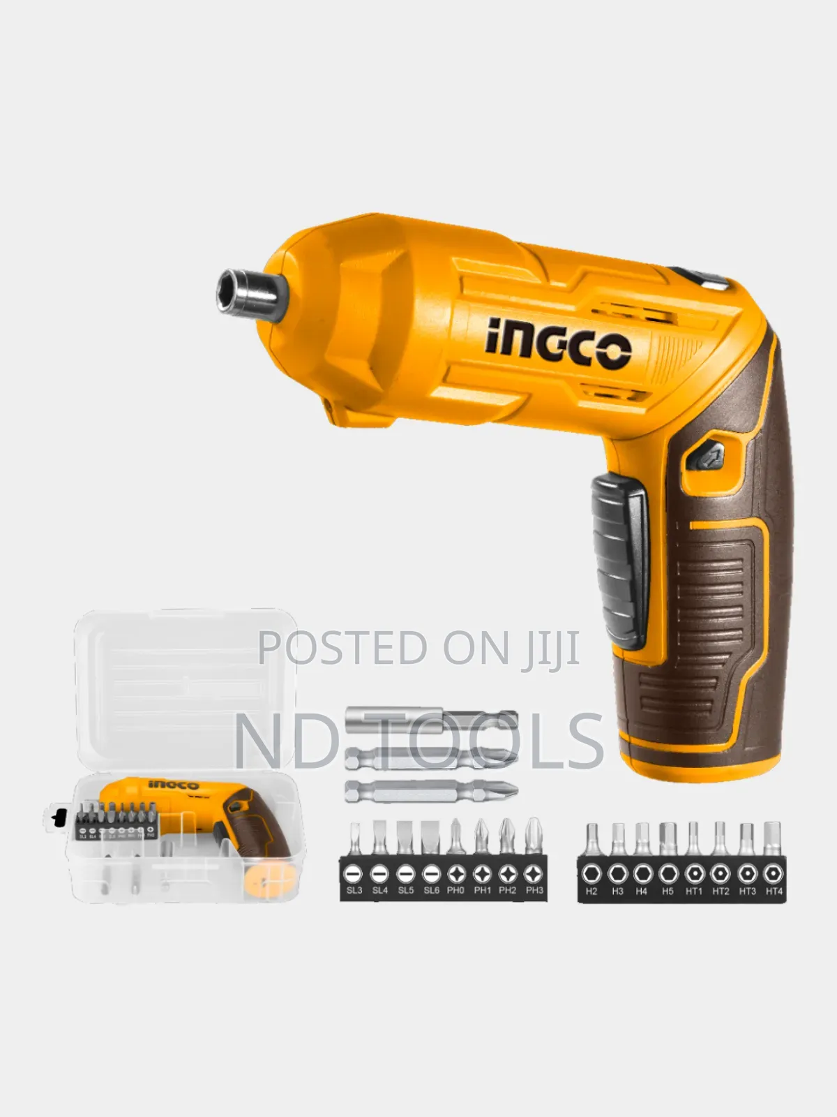 4.8v Cordless Screwdriver – Model Csdli04425 Rechargeable