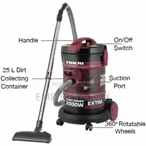 Nikai Drum Vacuum Cleaner Dry 25L 2000W