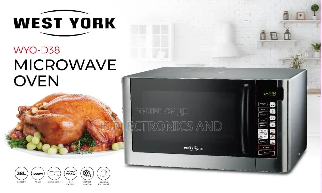 West York Microwave Oven With Grill 38 Liter