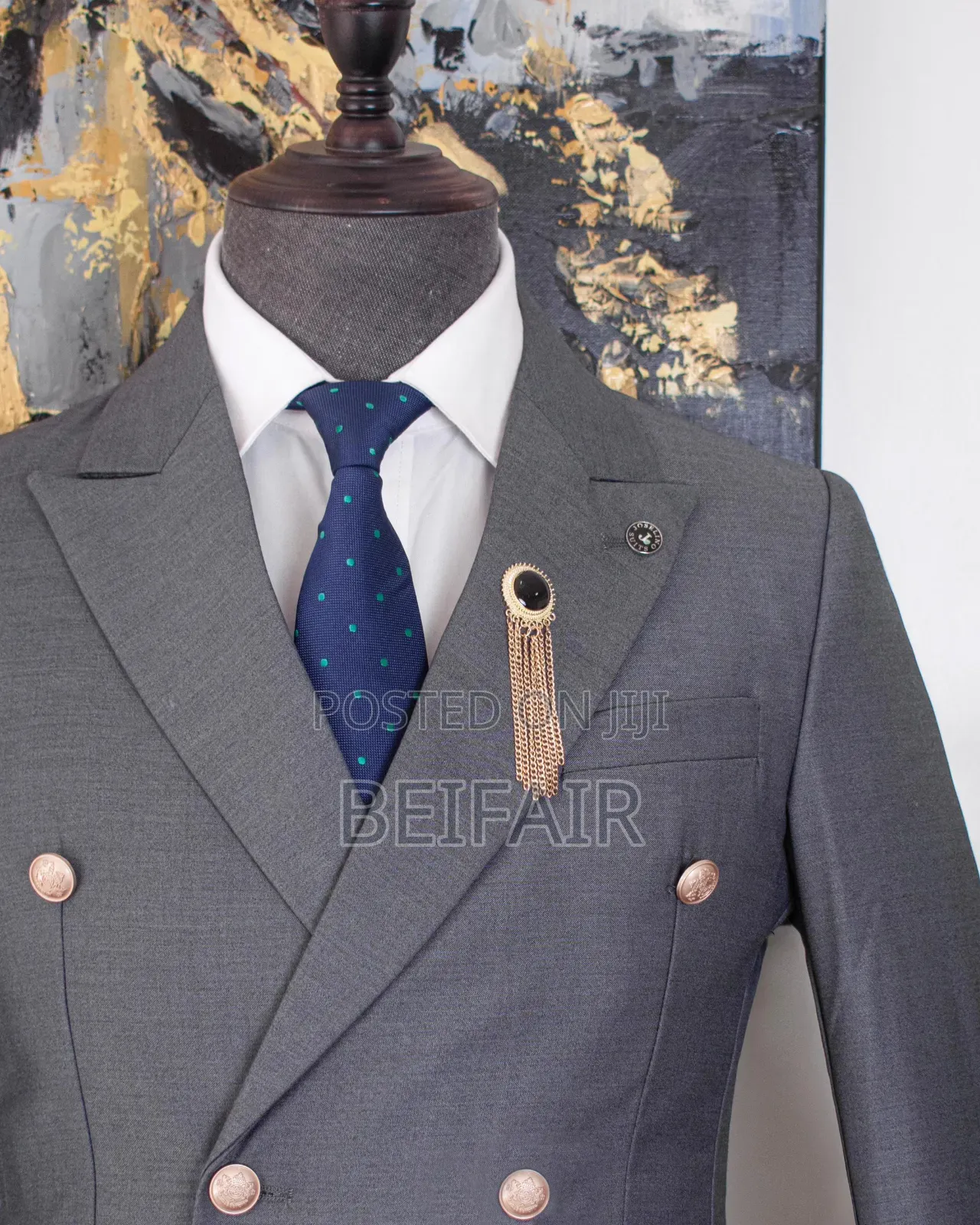 Double Breasted Men's Suits | Suti Za Kiume | Six Buttons