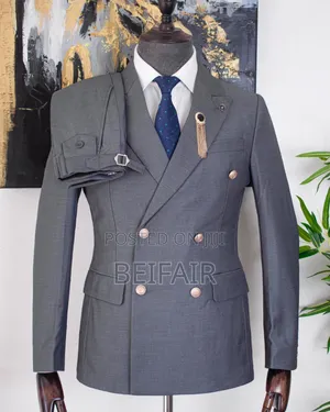 Double Breasted Men's Suits | Suti Za Kiume | Six Buttons