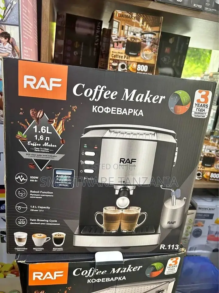 1.6 L Espresso Machine For 2 Cups Of Coffee, Coffee Machine