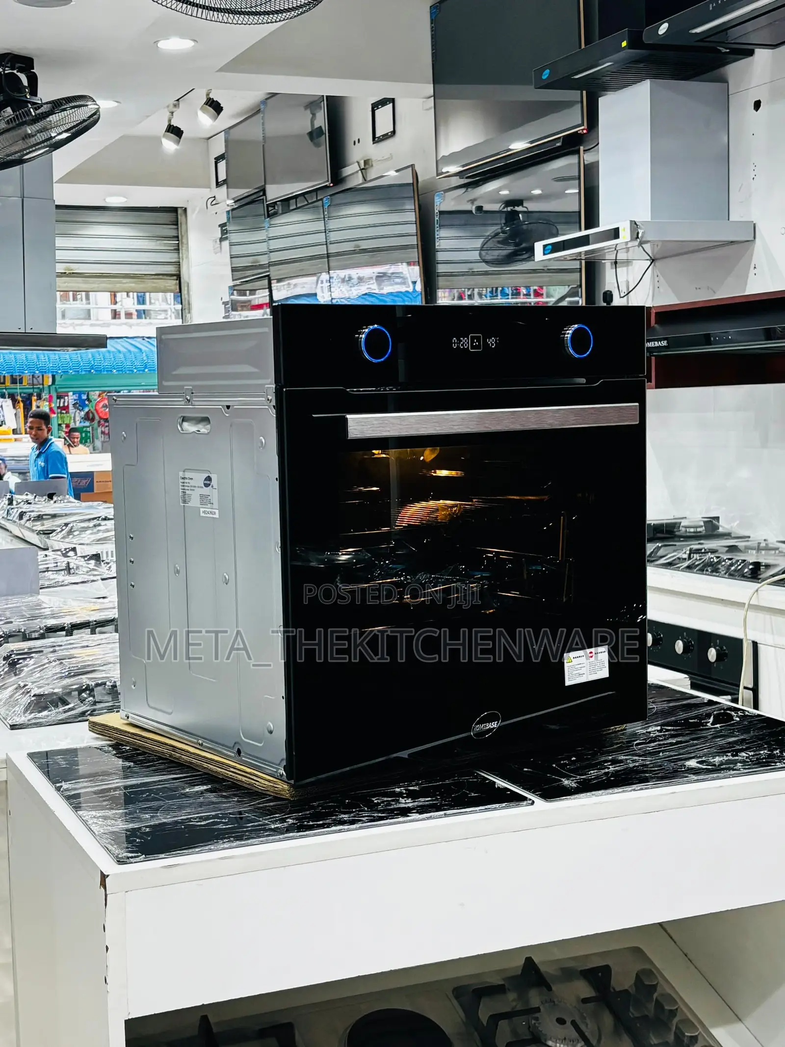 Homebase Built in Electric Oven 75l Hb-75g
