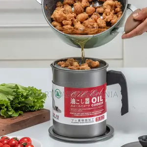 Oil Filter Machine With Handle For Kitchen Fryer Oil Filter