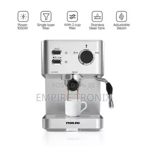 Nikai Coffee Machine for Making Espresso, Cappuccino Latte